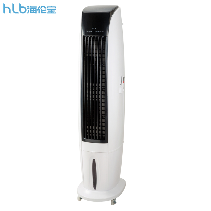 Tragbarer Verdunstungsluftkühler von Helenbo, 2 Modi, 6 Mpeeds, Sumpfkühler mit Luftbefeuchter, 24-Stunden-Timer und 120°-Schwenkwasserkühlungs-Klimaanlage für den Innen- und Außenbereich
