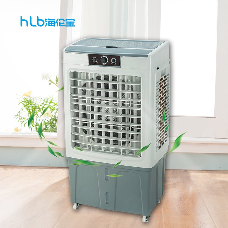 220V industrielle 45L tragbare AC-Klimaanlage kommerzieller Luftkühlventilator stehender Verdunstungswasser-Luftkühler