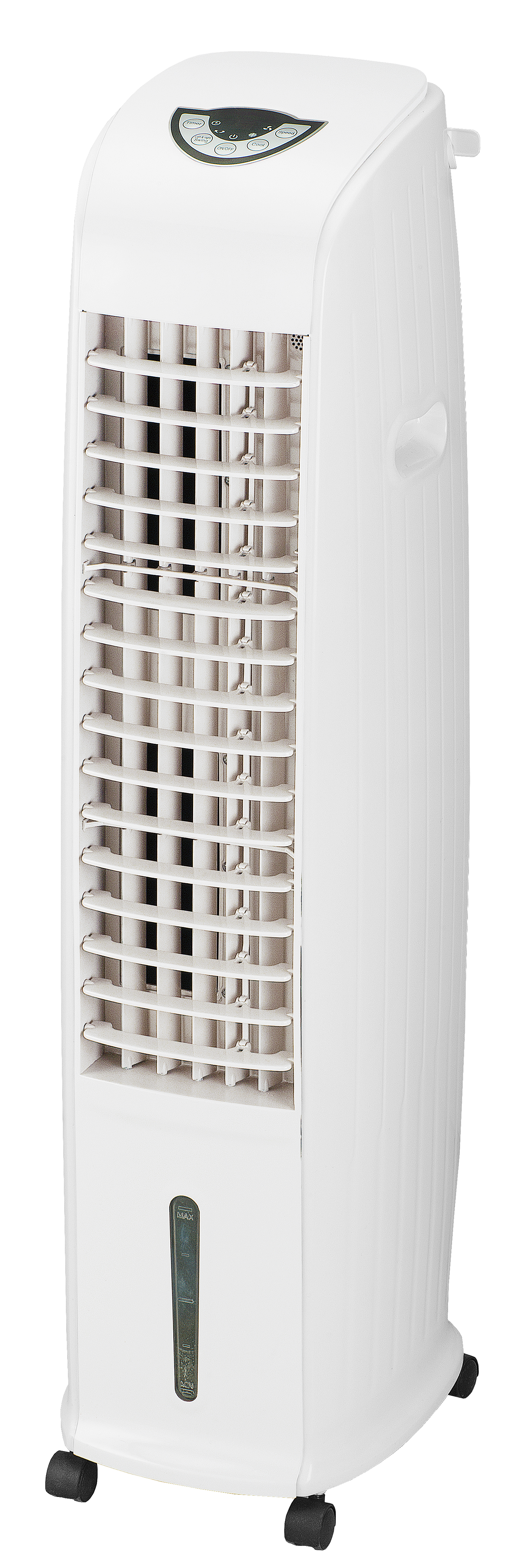 Leiser Ventilator, Verdunstungsluftkühler, 4-in-1 tragbarer Klimaanlagenventilator