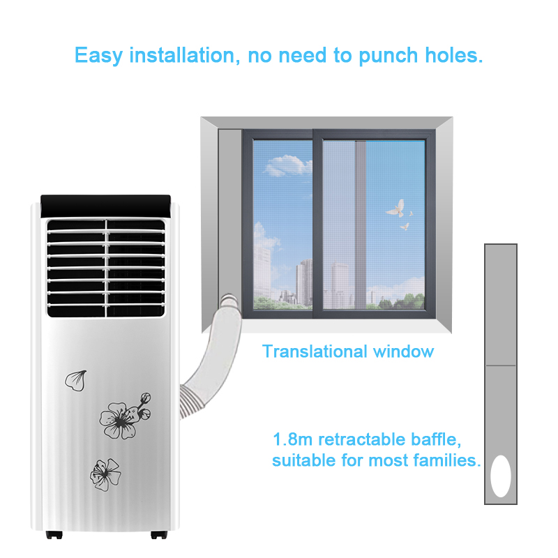Tragbare Klimaanlage für den Innenbereich mit 7000 BTU für die Wohnung