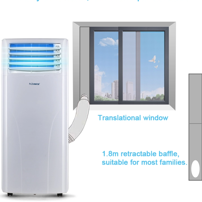 Energieverbrauch Aktive tragbare Klimaanlage für Wohnung